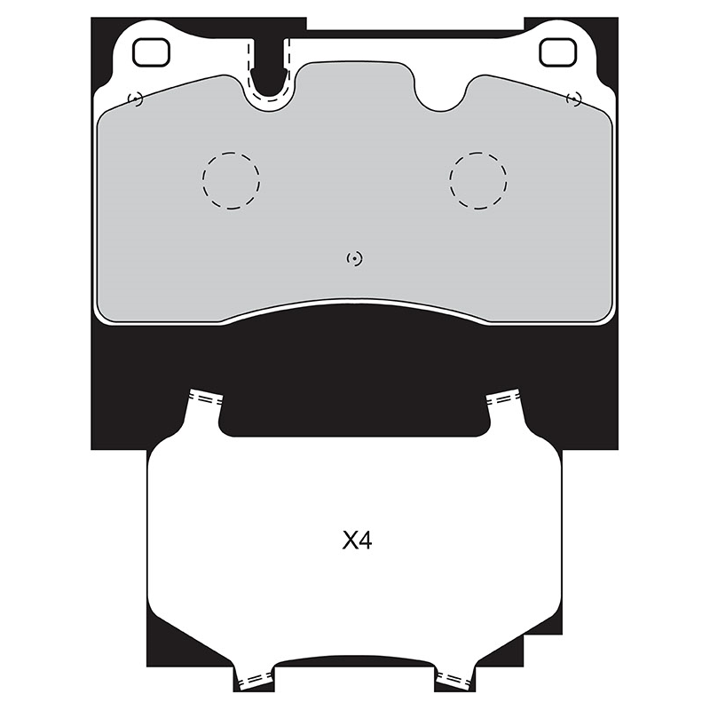 Pastiglie freno asse anteriore - VALEO