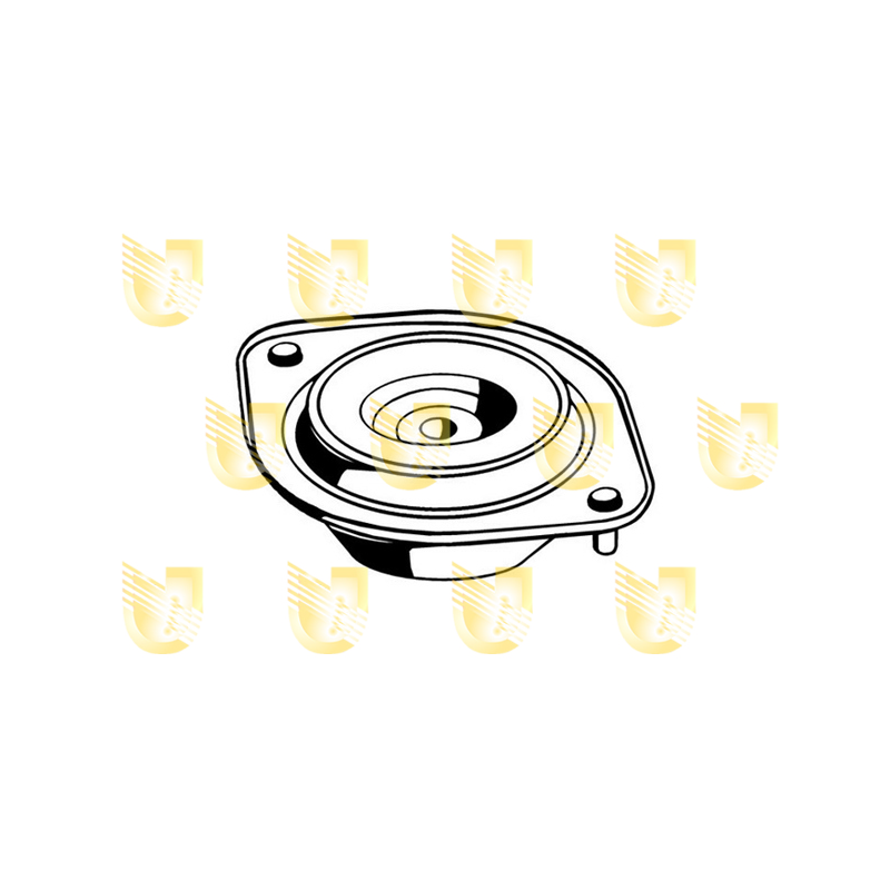 Supporto ammortizzatore asse anteriore - UNIGOM