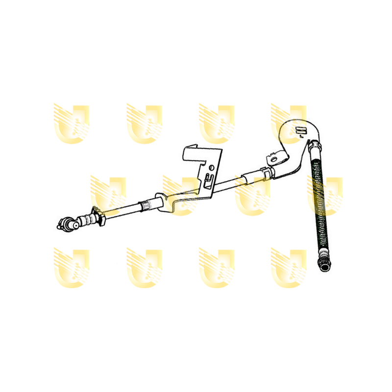 Flessibile freno asse anteriore - UNIGOM