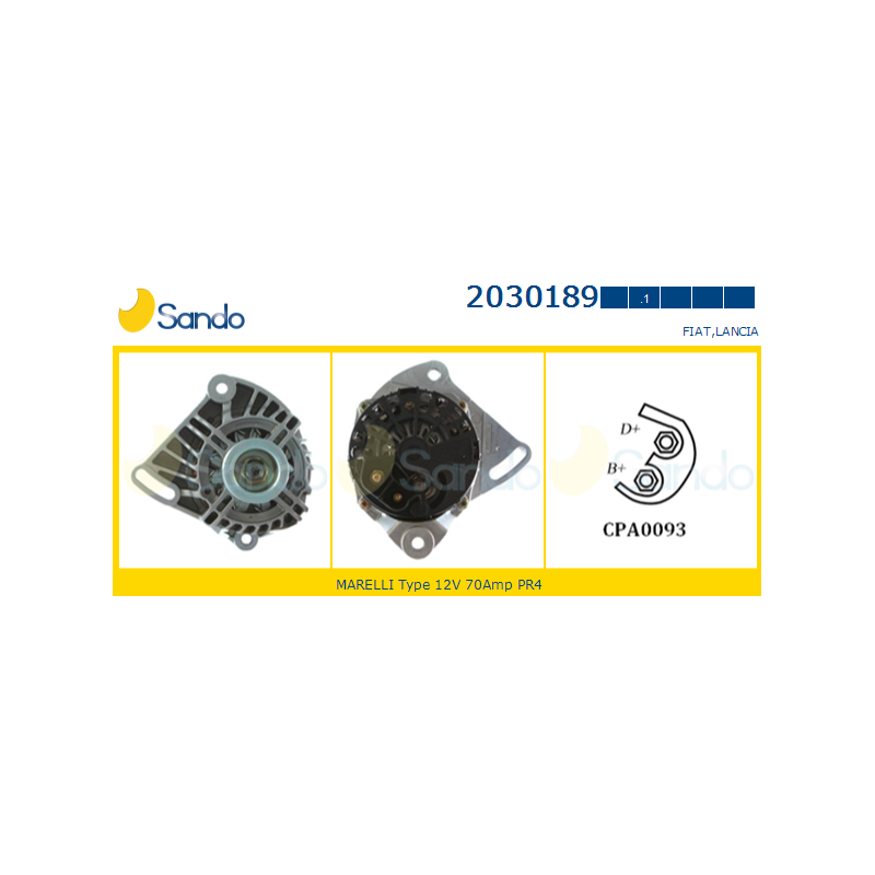 Alternatore - SANDO