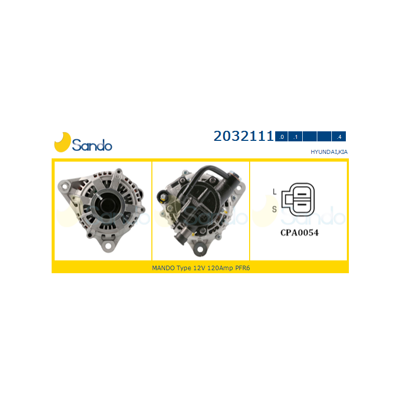 Alternatore - SANDO