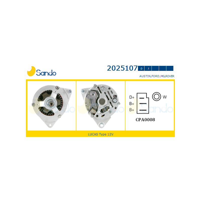 Alternatore - SANDO