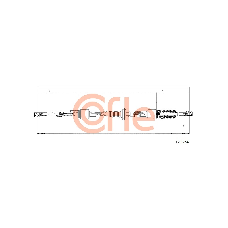 Comando flessibile cambio - COFLE