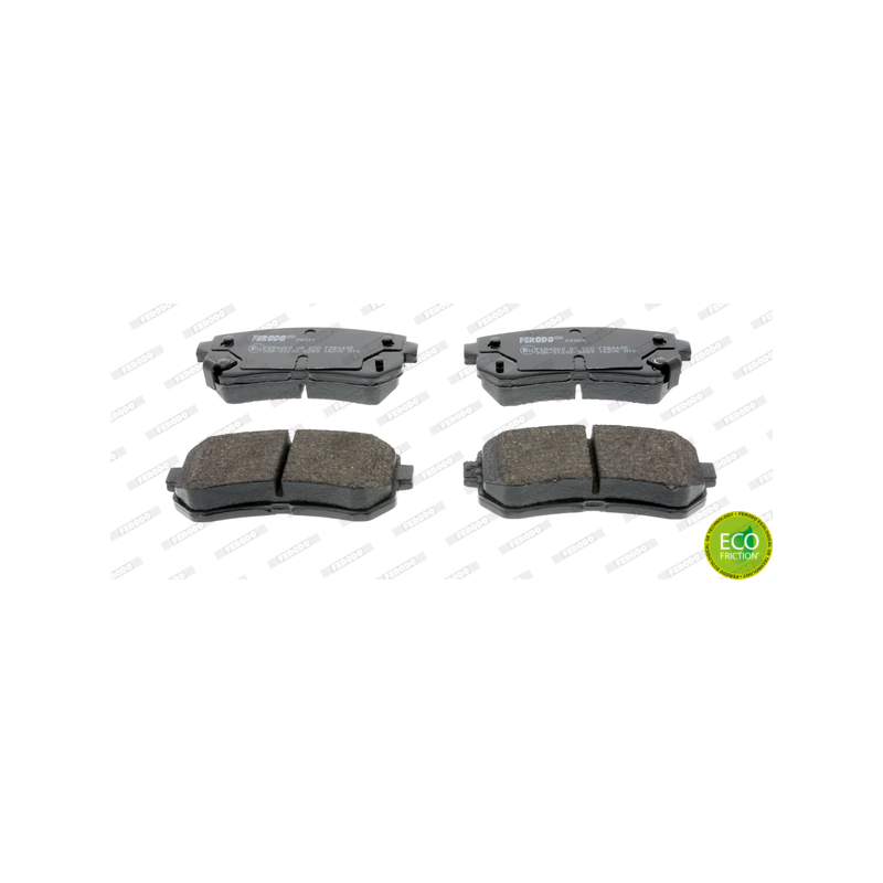 Pastiglie freno asse posteriore - FERODO