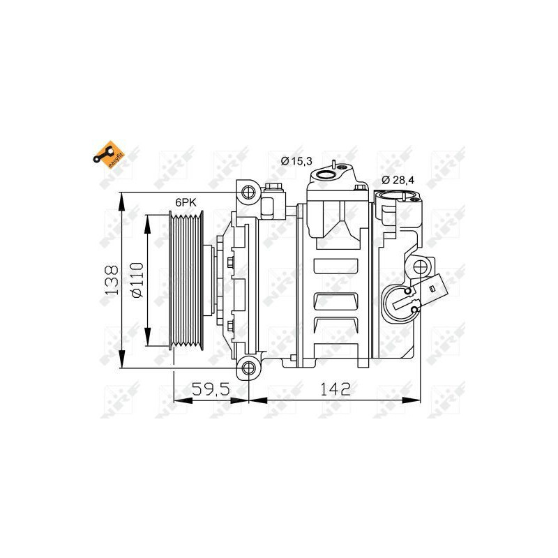Compressore aria condizionata - NRF