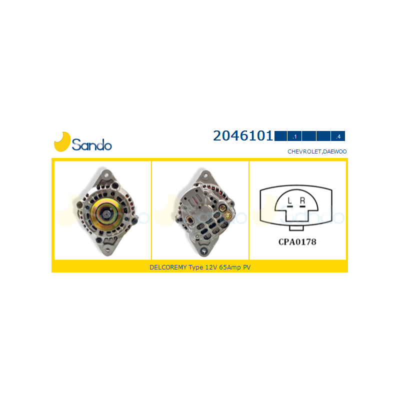 Alternatore - SANDO