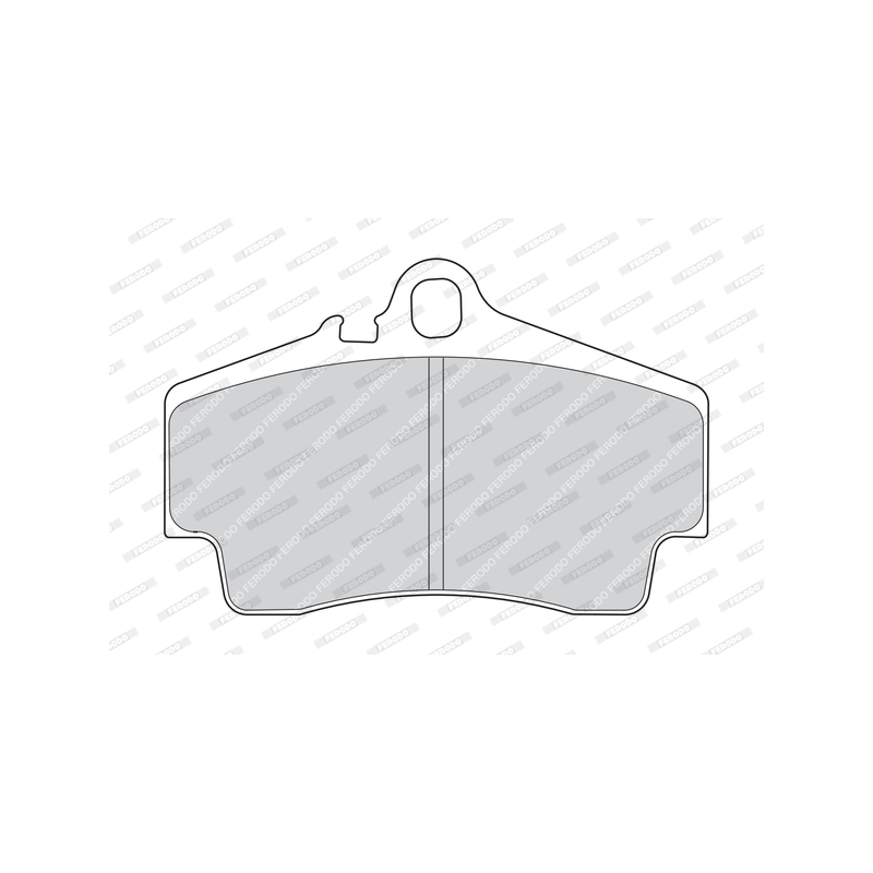 Pastiglie freno asse posteriore - FERODO