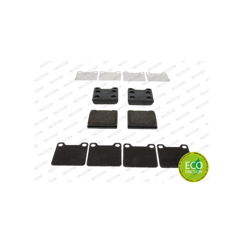 Pastiglie freno asse posteriore - FERODO