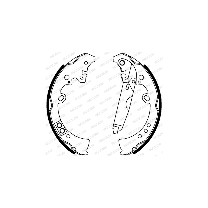 Ganasce freno - FERODO