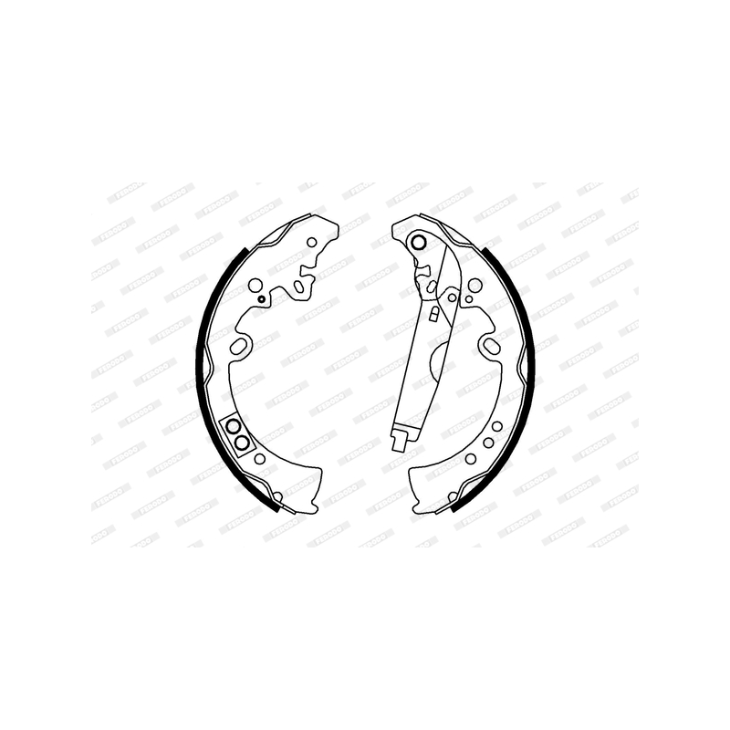 Ganasce freno - FERODO