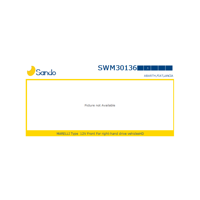 Motorino tergicristallo - SANDO