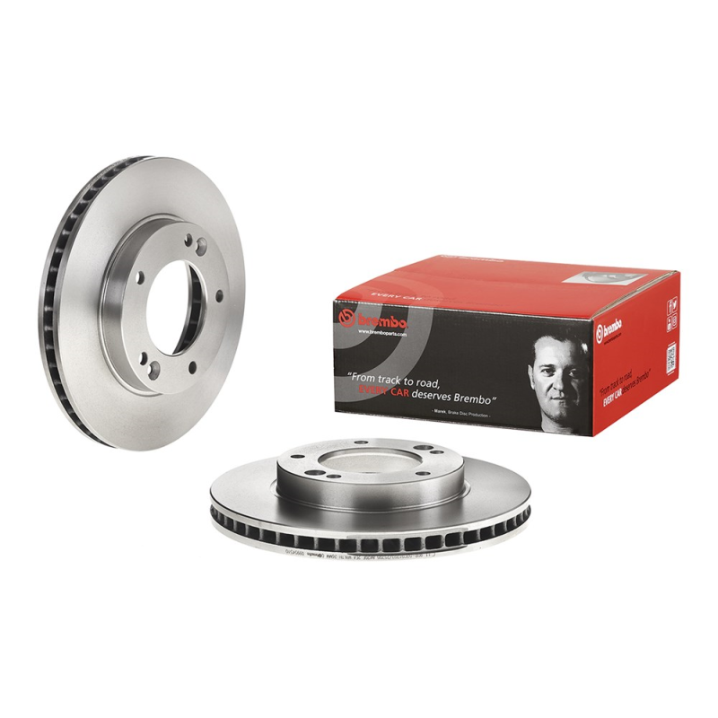Disco freno asse anteriore - BREMBO