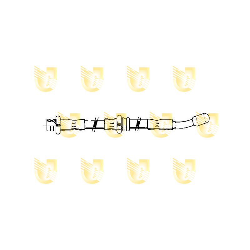 Flessibile freno asse anteriore - UNIGOM