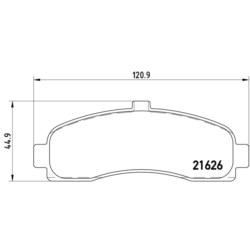 Pastiglie freno asse anteriore - BREMBO