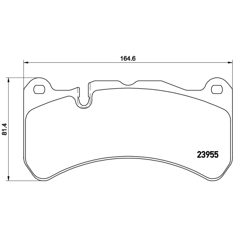 Pastiglie freno asse anteriore - BREMBO