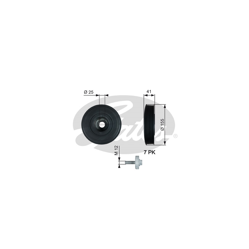 Puleggia albero motore - GATES