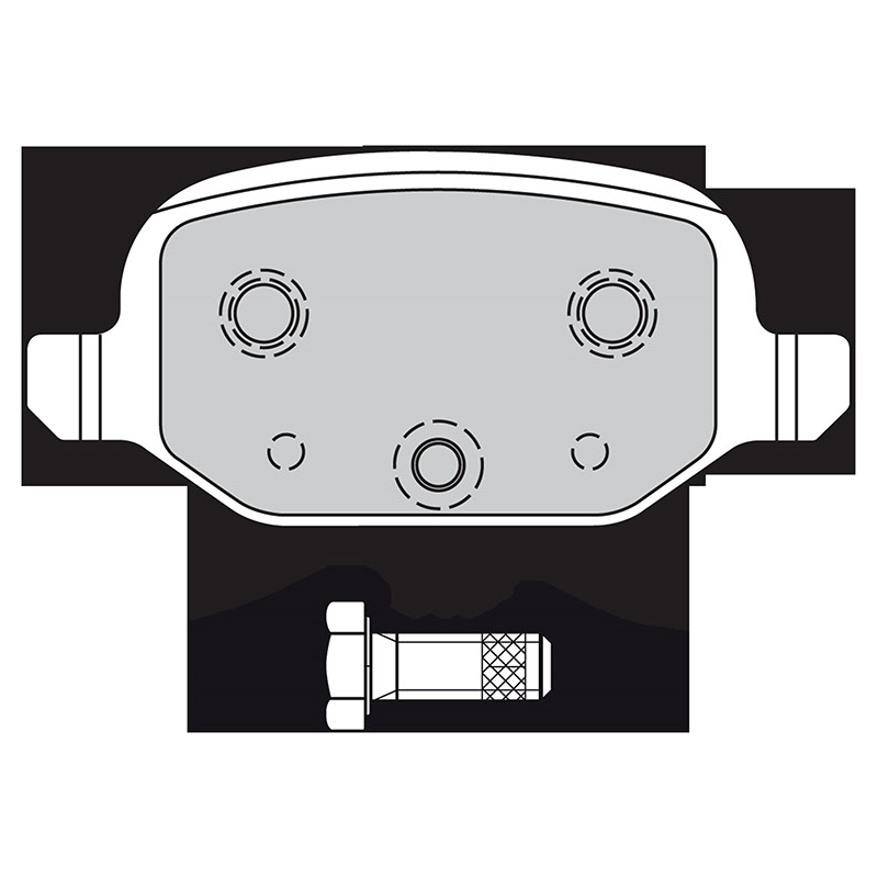 Pastiglie freno asse posteriore - VALEO