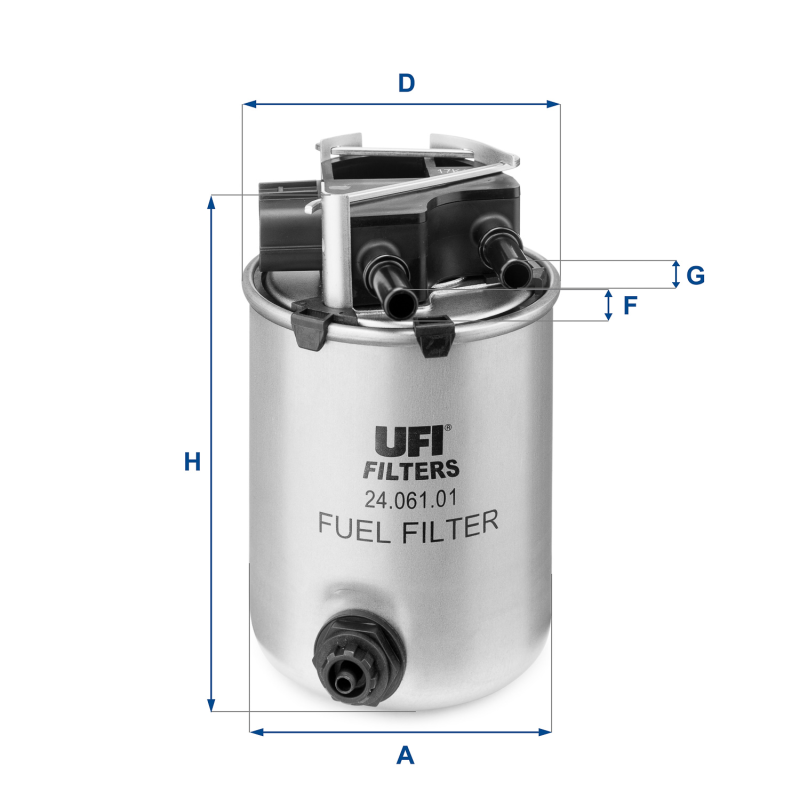 Filtro carburante - UFI