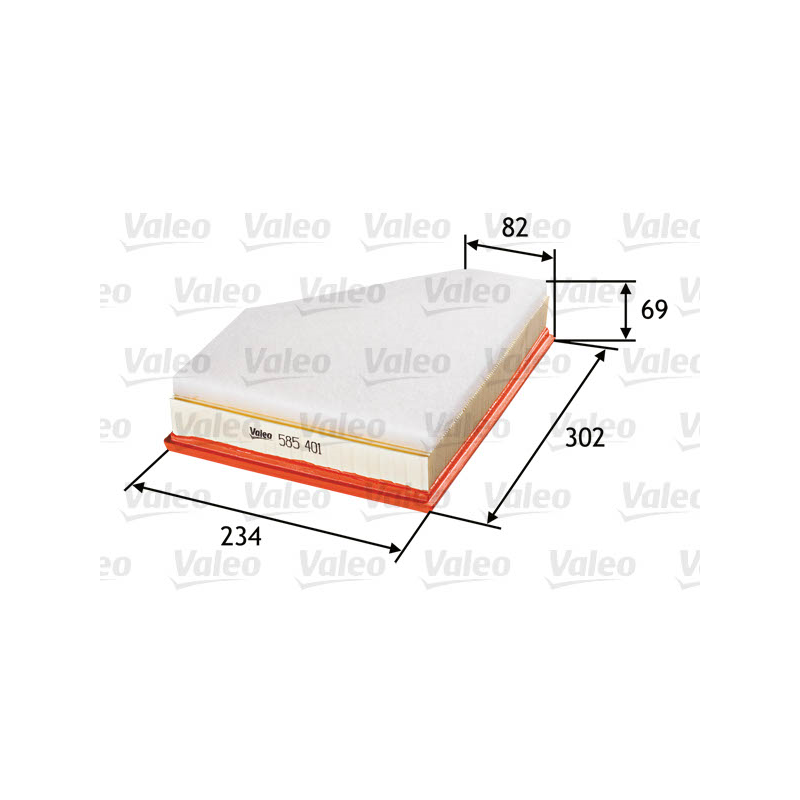 Filtro aria - VALEO