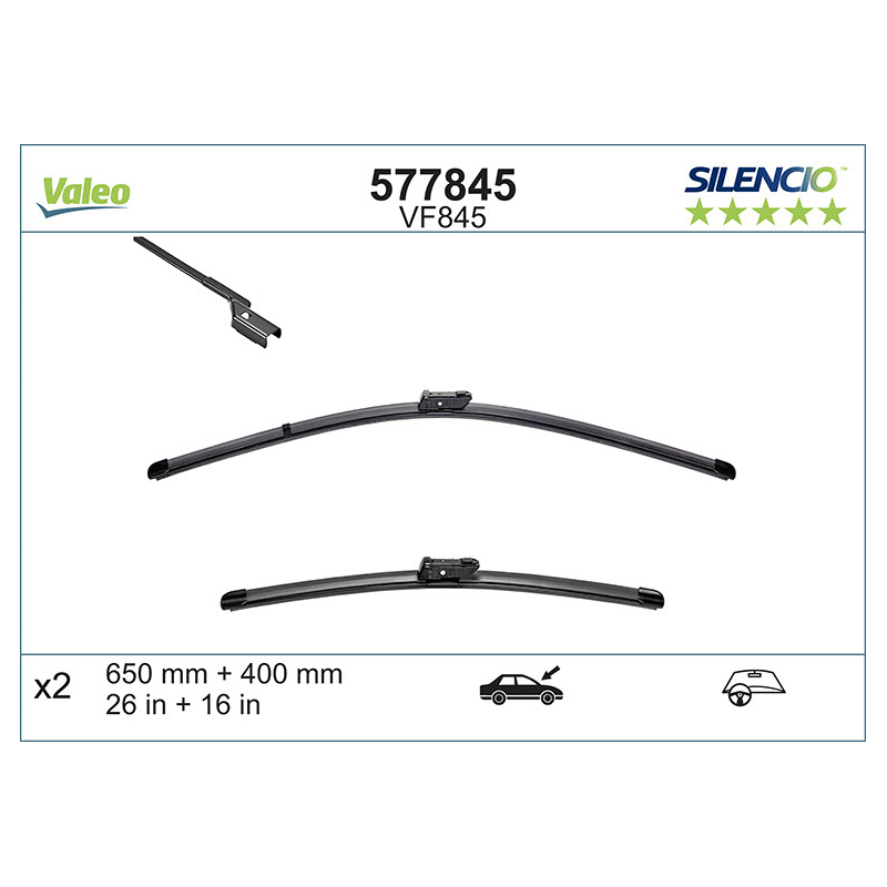 Spazzole tergicristalli - VALEO