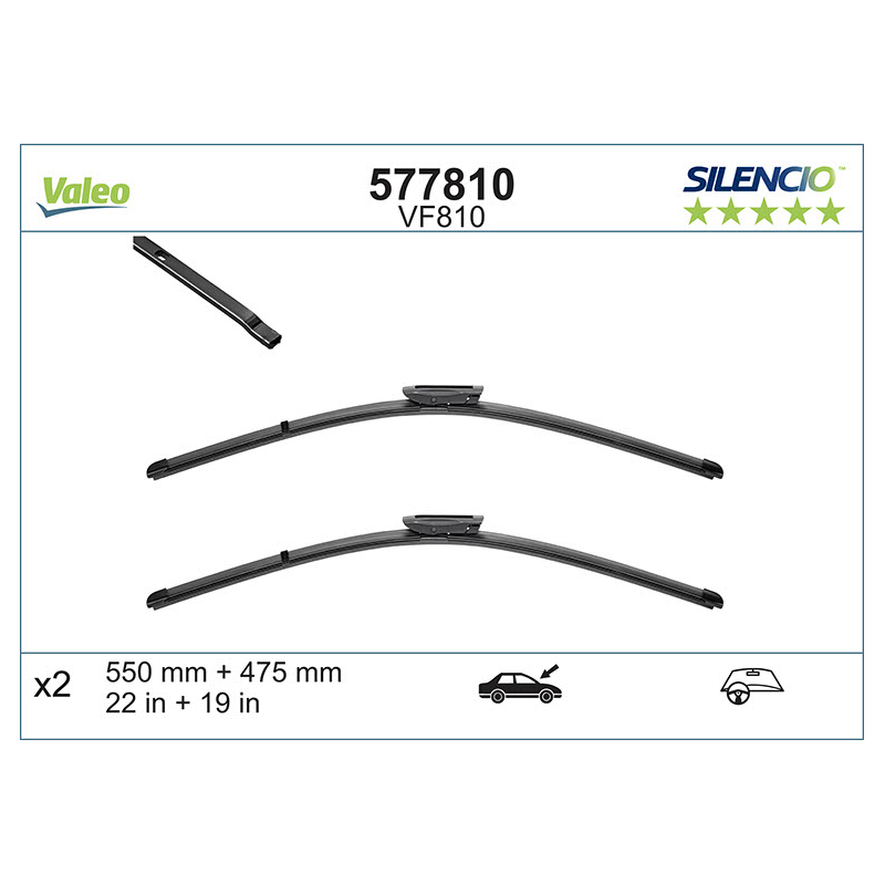 Spazzole tergicristalli - VALEO