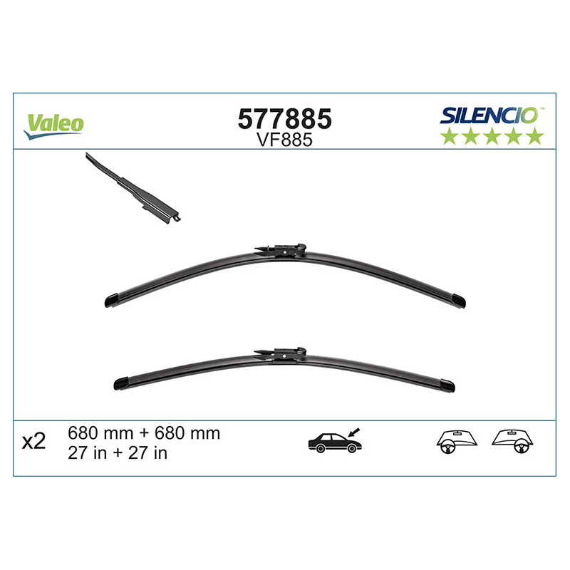 Spazzole tergicristalli - VALEO