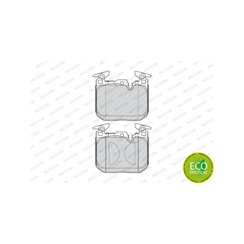 Pastiglie freno asse anteriore - FERODO