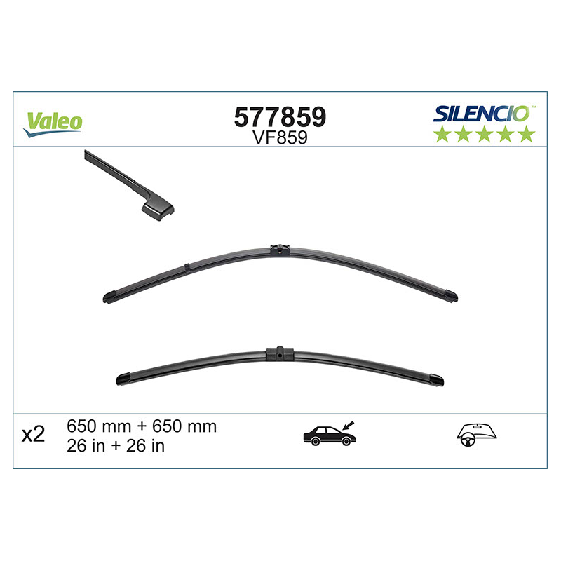 Spazzole tergicristalli - VALEO