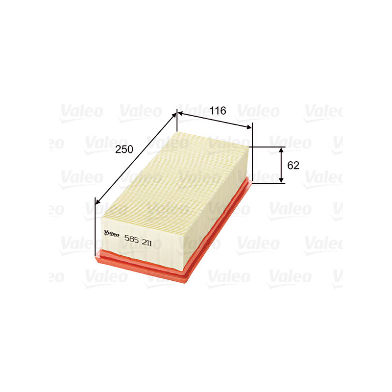 Filtro aria - VALEO