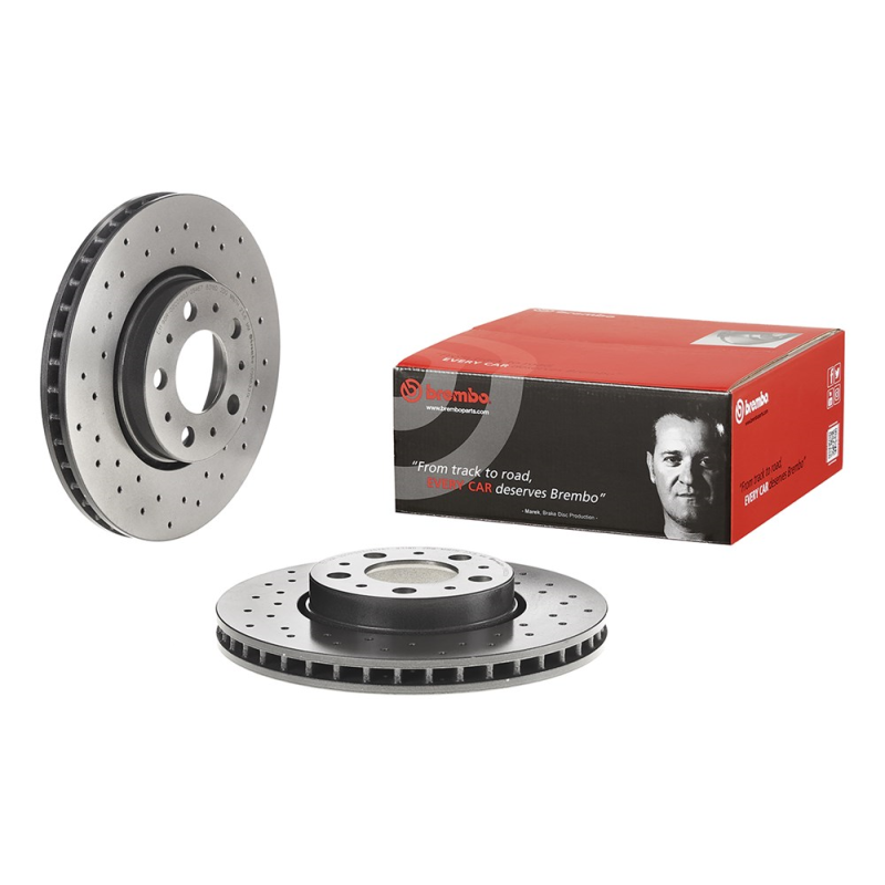 Disco freno asse anteriore - BREMBO