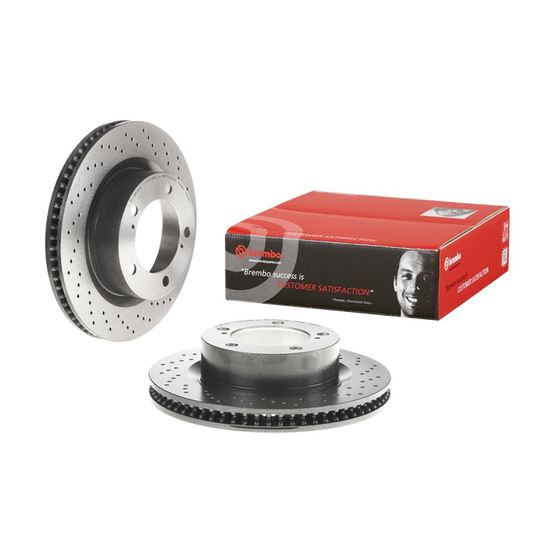 Disco freno asse anteriore - BREMBO