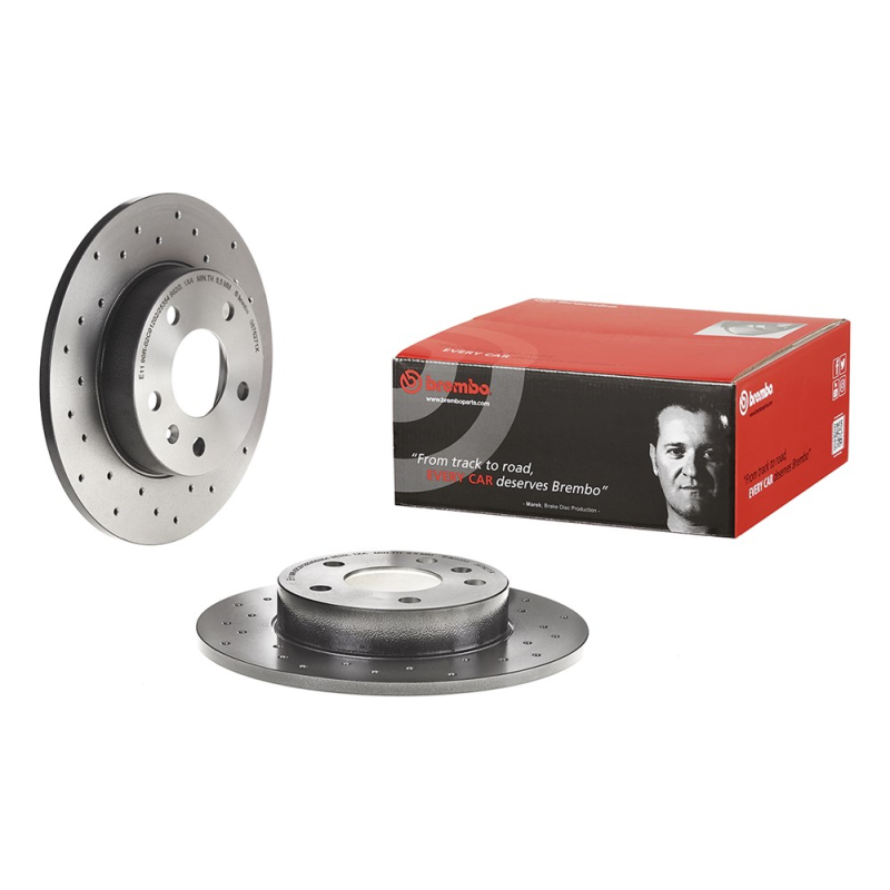 Disco freno asse posteriore - BREMBO