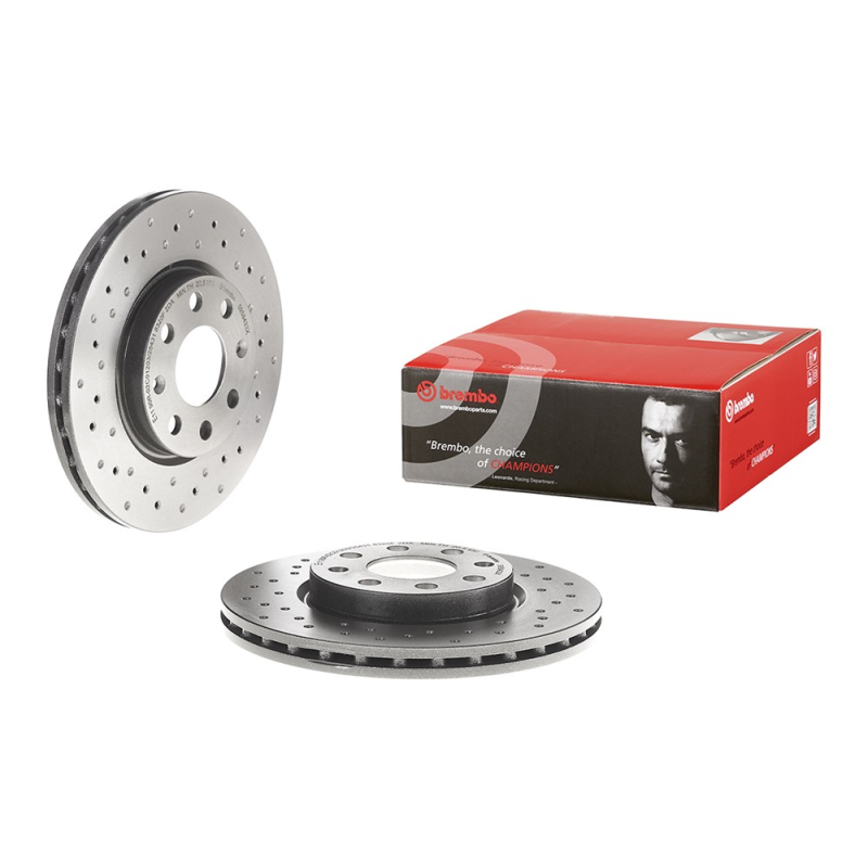Disco freno asse anteriore - BREMBO