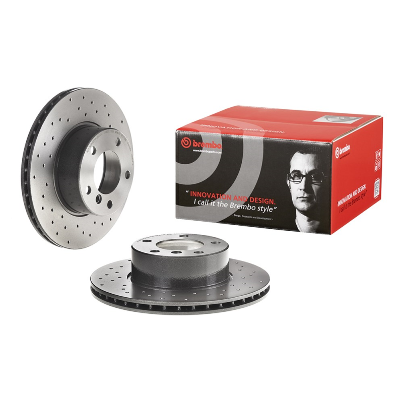 Disco freno asse anteriore - BREMBO