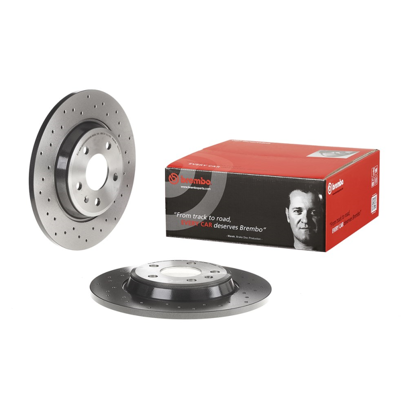 Disco freno asse posteriore - BREMBO