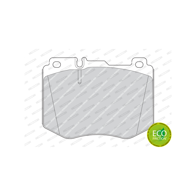 Pastiglie freno asse anteriore - FERODO