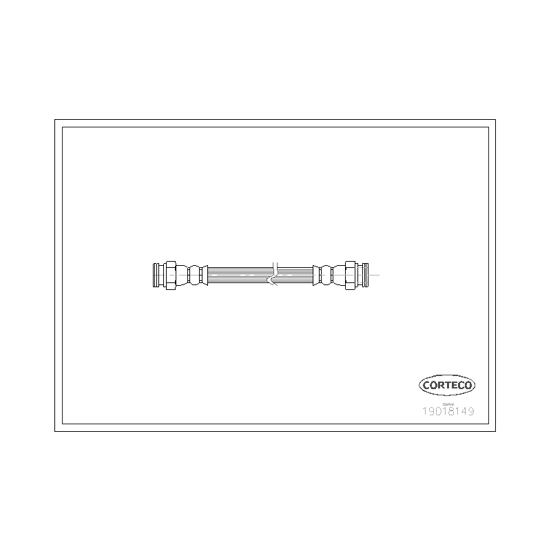 Flessibile freno asse posteriore - CORTECO