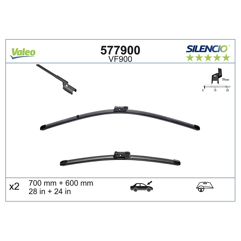 Spazzole tergicristalli - VALEO