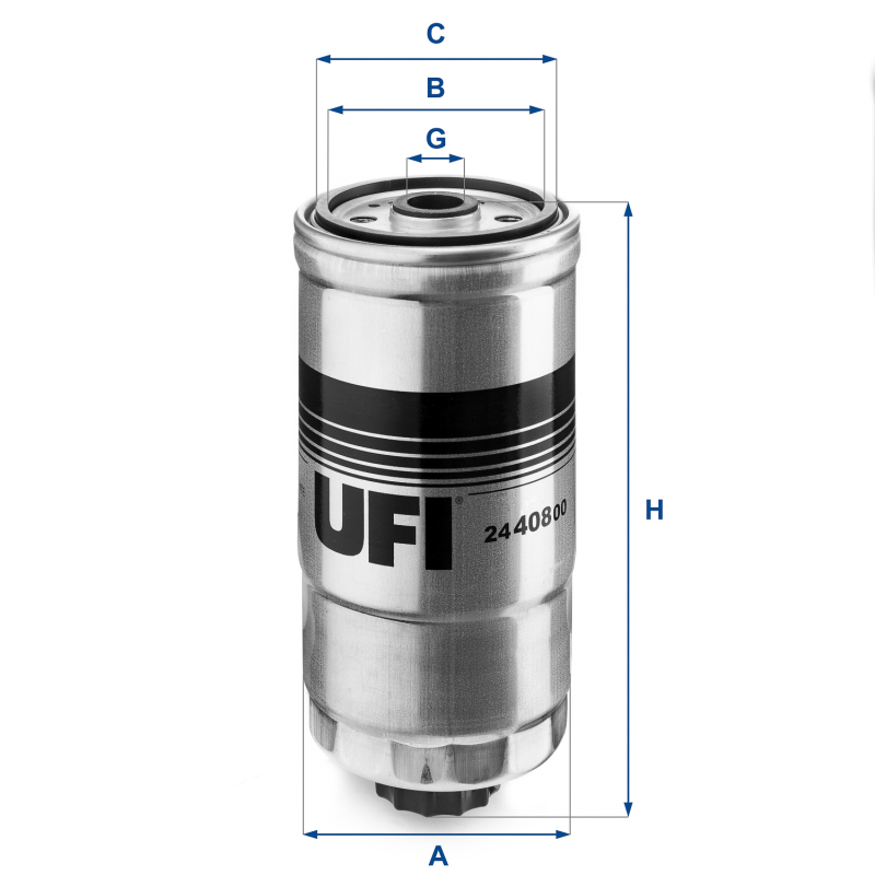 Filtro carburante - UFI