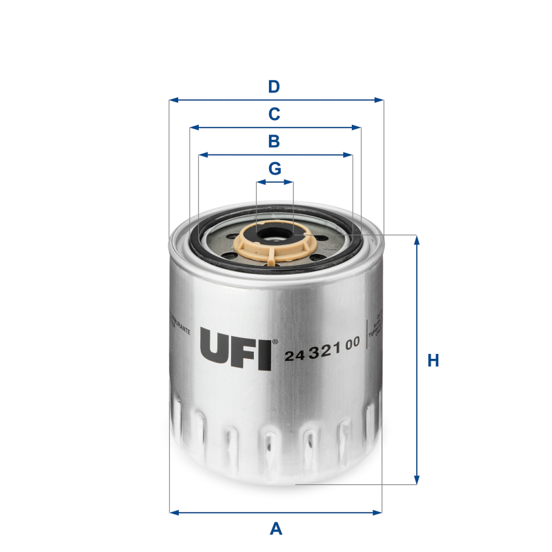 Filtro carburante - UFI