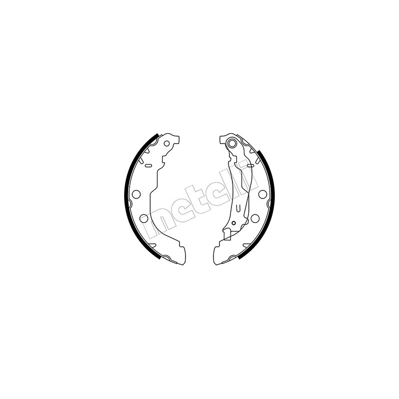 Ganasce freno - METELLI