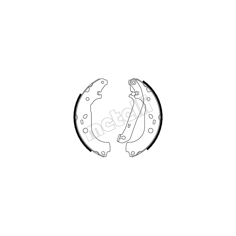 Ganasce freno - METELLI