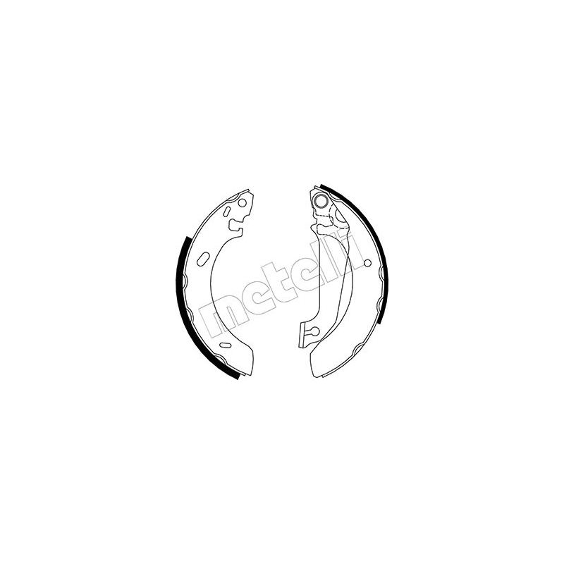 Ganasce freno - METELLI