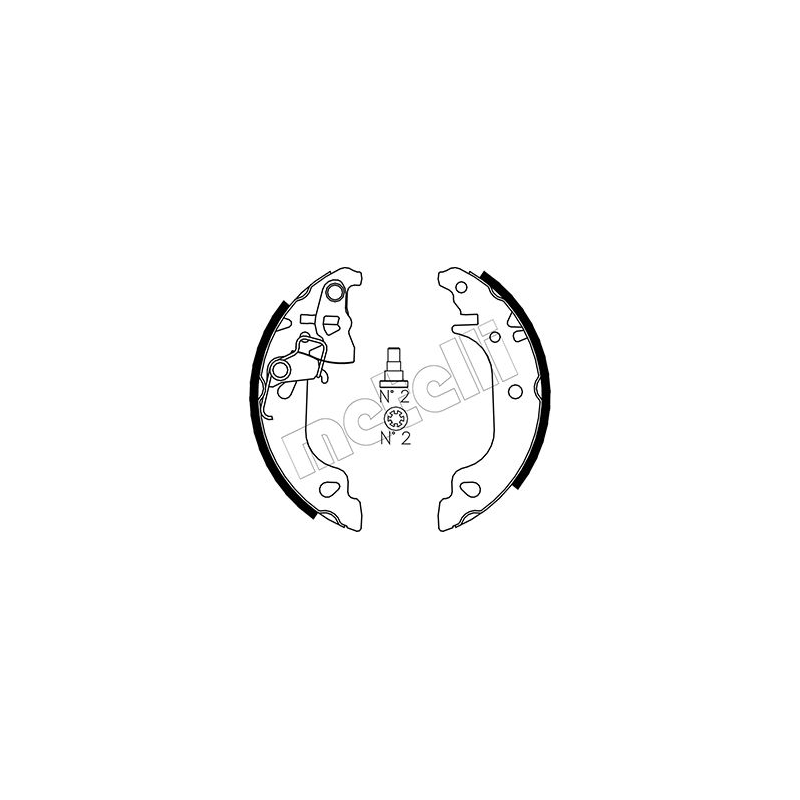 Ganasce freno - METELLI