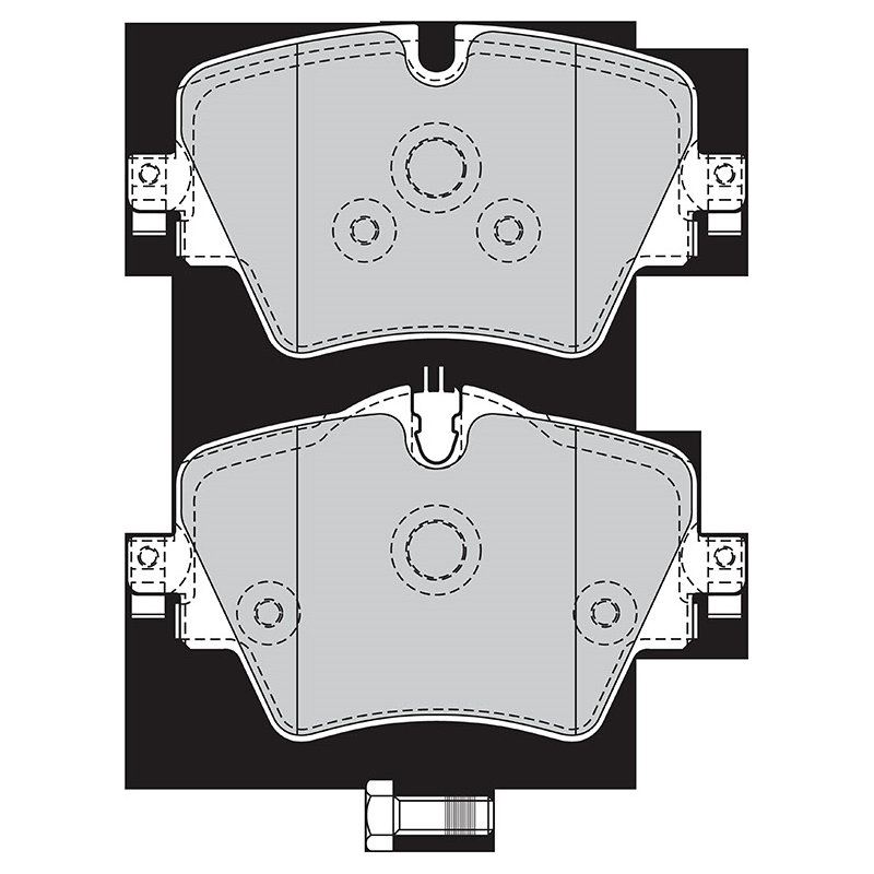 Pastiglie freno asse anteriore - VALEO