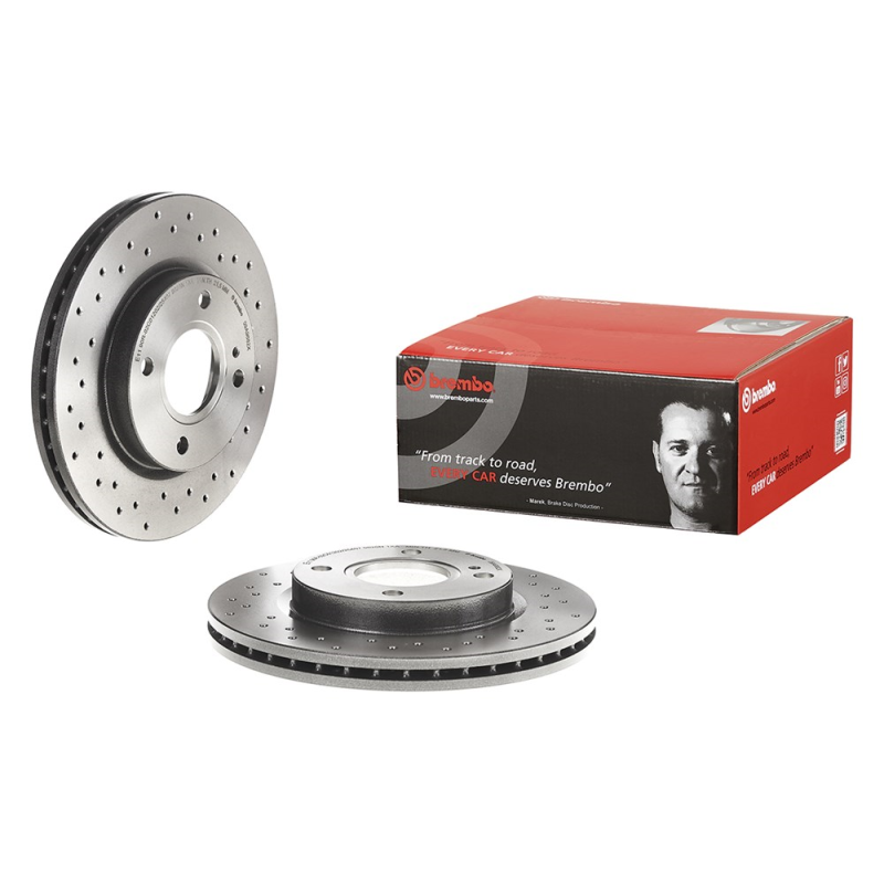 Disco freno asse anteriore - BREMBO
