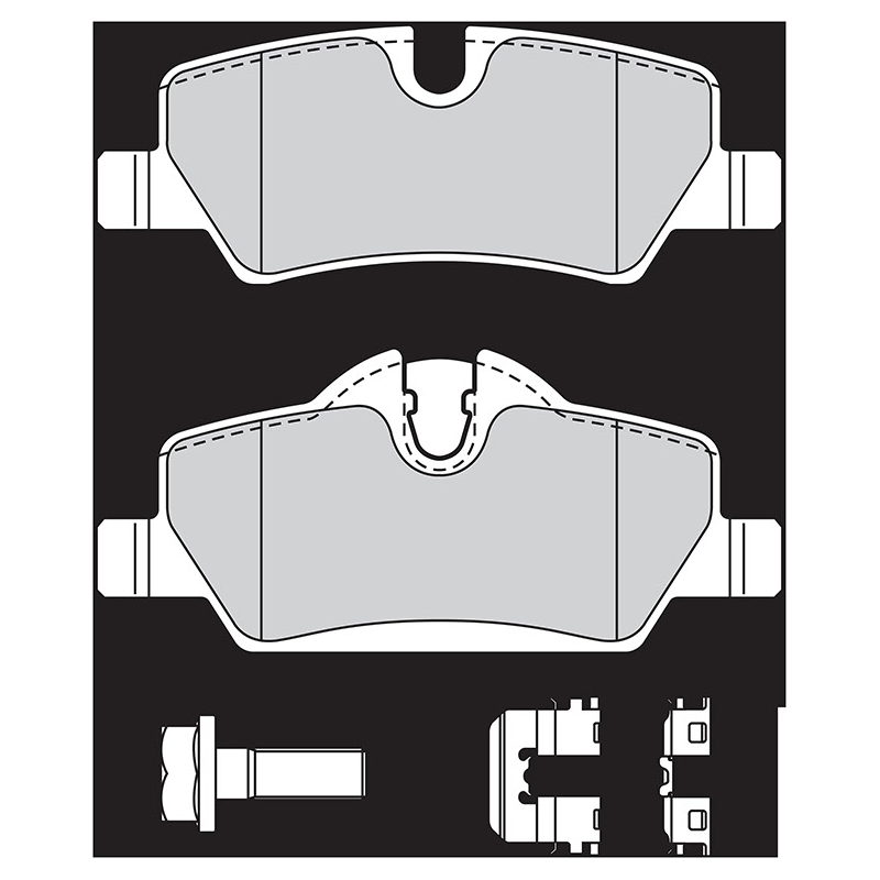 Pastiglie freno asse posteriore - VALEO