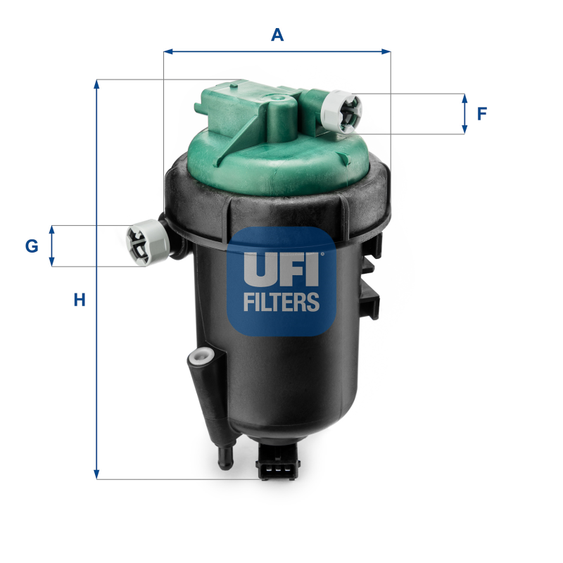 Filtro carburante - UFI