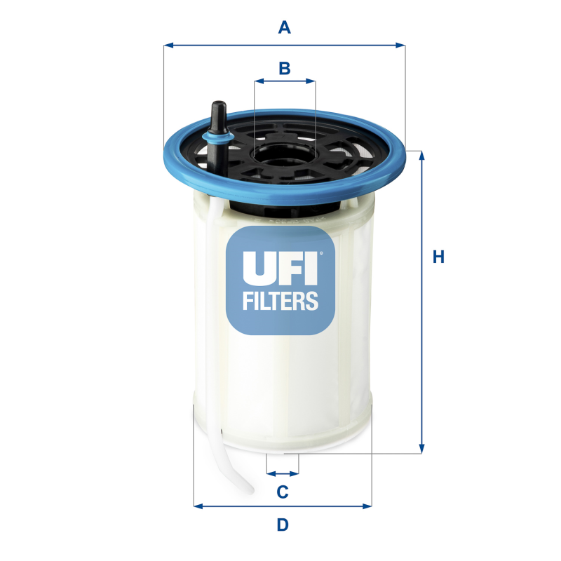 Filtro carburante - UFI