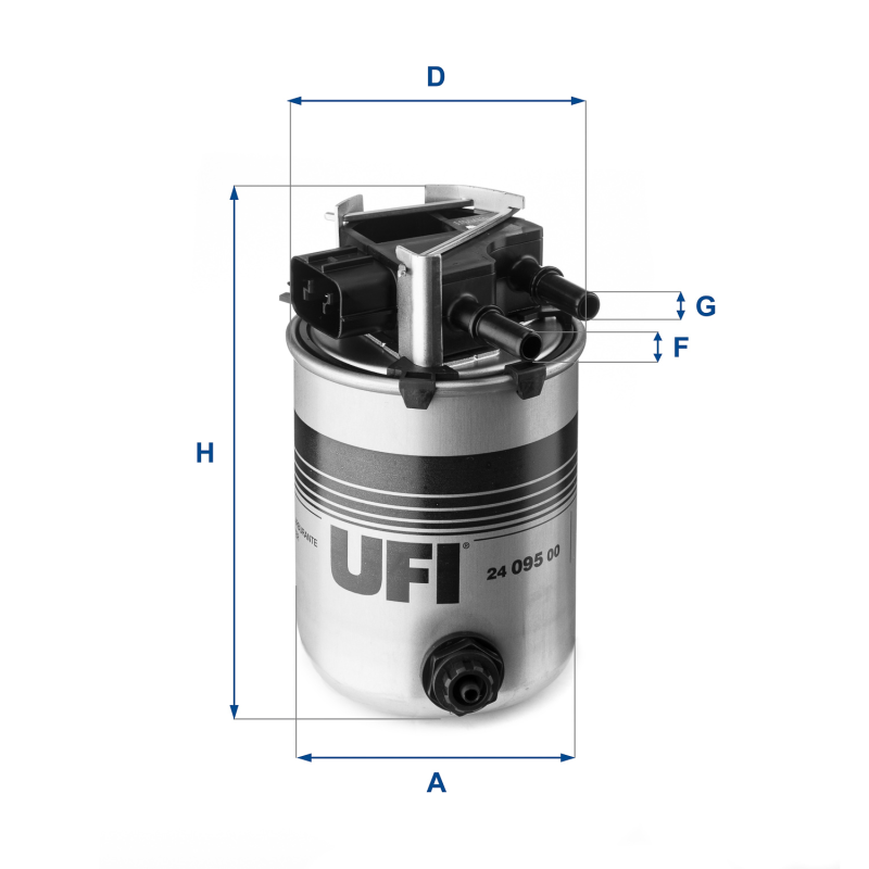 Filtro carburante - UFI